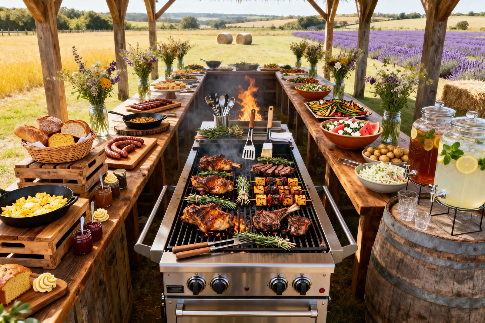 BBQ food catering